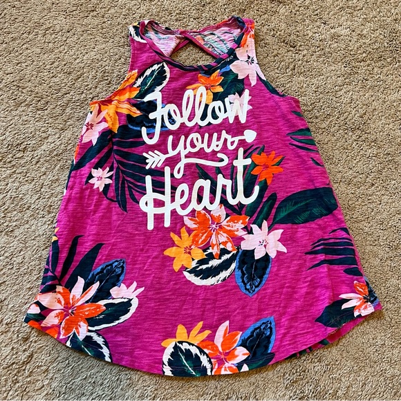 Girls Floral Tank Top Old Navy XL - Picture 1 of 6